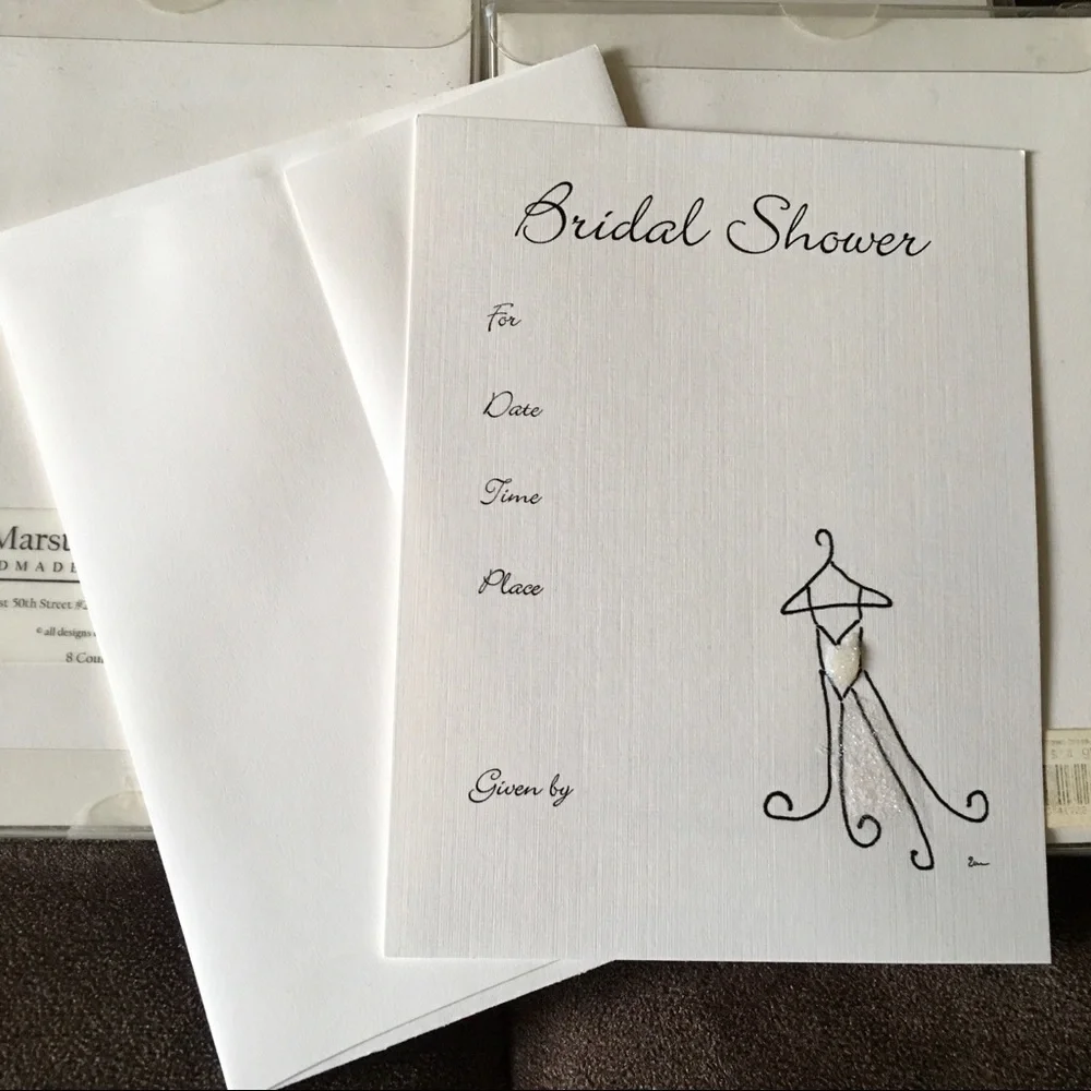 Bridal Shower Invitation Cards 56 cards